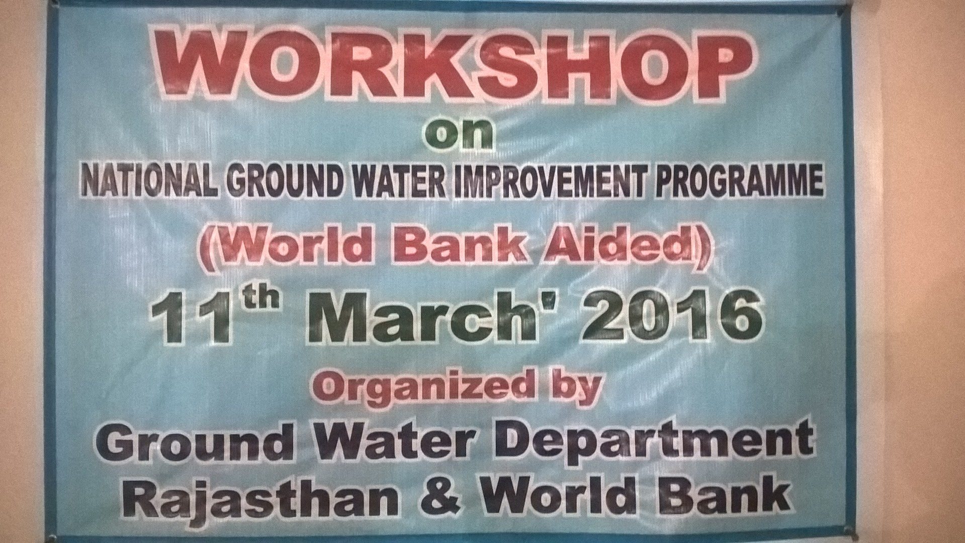 National Groundwater Management Improvement Program (World Bank PforR)